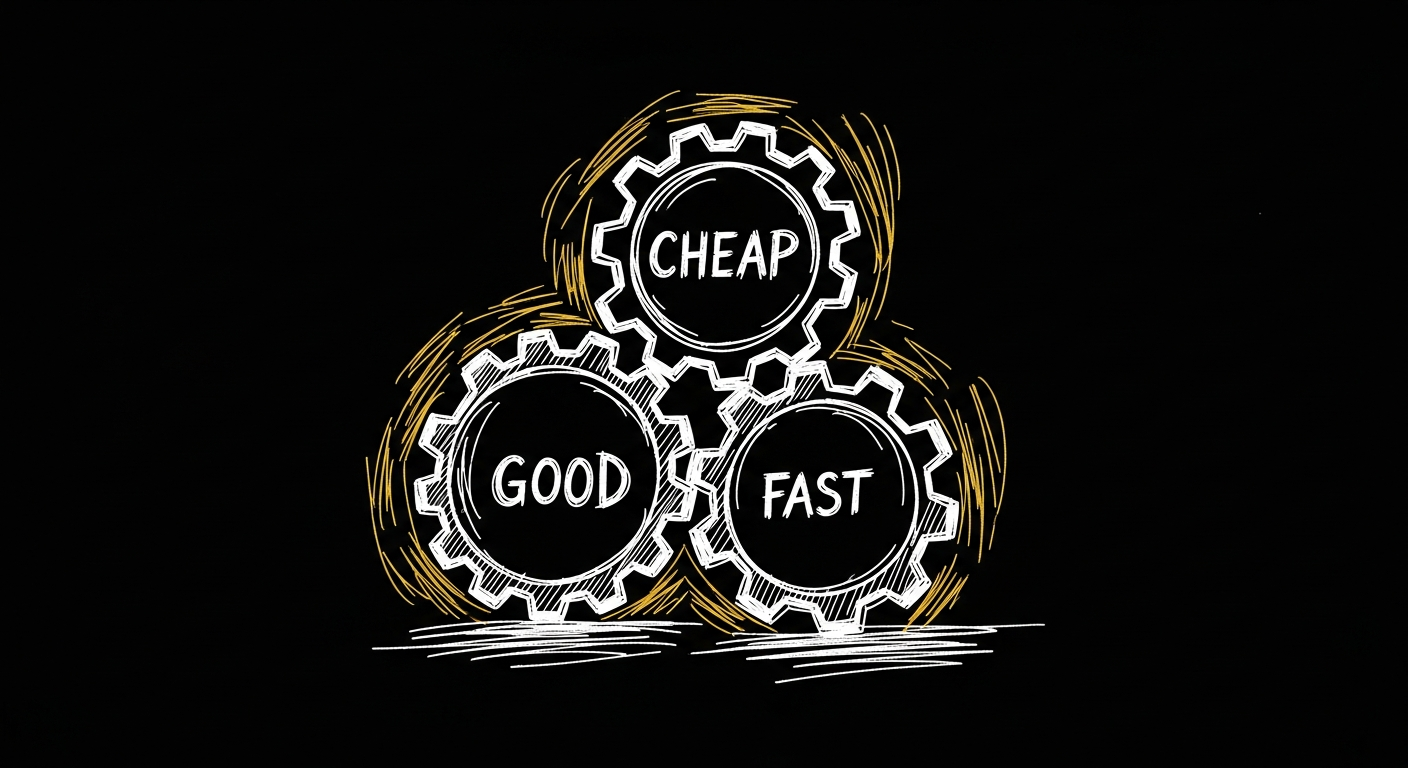 How Do You Manage Client Expectations? The Good, Cheap, Fast Paradox